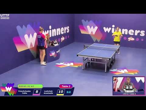 Winners League  10.09.21 Palazhchenko Yuliia - Lushchyk Anastasiia  18:30