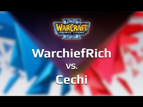 [WC3] WCA EU Pro Qualifier Group A – WarchiefRich vs. Cechi (Round of 8)