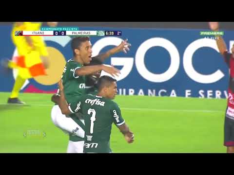 ESTRÉIA  DO VERDÃO NO PAULISTA HD  Ituano 0 x 4 Palmeiras Melhores Momentos 2020