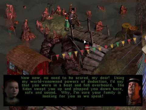 Let's Play Sanitarium part 14 - Now on an island...