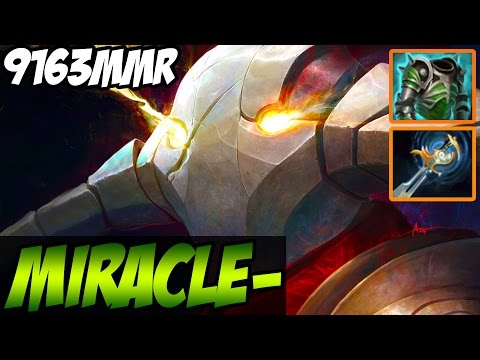Miracle- Sven 9163MMR - Feat. Dendi Magnus EZ wombo combo! - Full Game