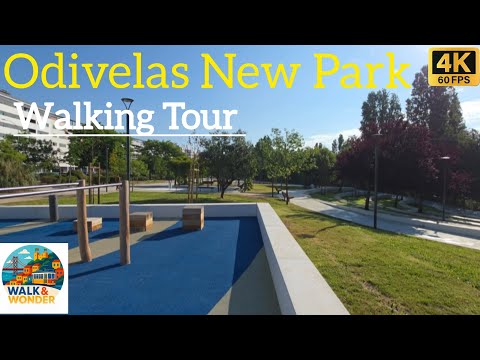 Odivelas Park Walk - Lisbon, Portugal [Nature Escape]