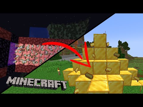 Risastindl - I Made An Overpowered Gold Farm On This 1.19 Minecraft SMP! #minecraft #farm