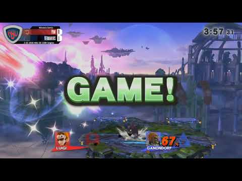 ABU 20: Vermanubis (Ganondorf) vs. Pow (Luigi) - SSB4 Singles Winners Semis