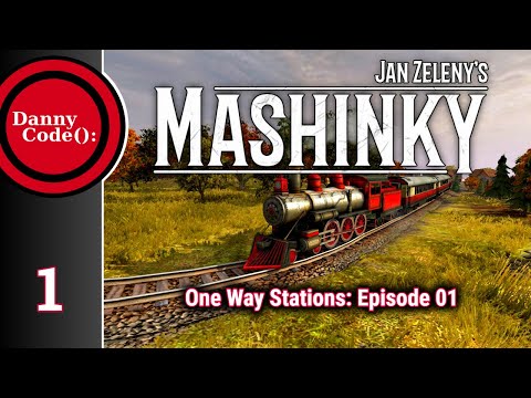 Jan Zeleny's Mashinky ONE WAY STATIONS: Ep. 1 - LET'S PLAY / GAMEPLAY / TUTORIAL