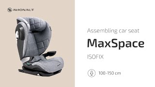 Avionaut MaxSpace Comfort System + Anglická instruktáž instalace pomocí isofixu