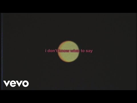Bring Me The Horizon - i don't know what to say (Lyric Video)