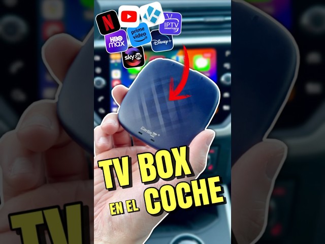 Vídeo relacionado con Carplay inalambrico, Adaptador CarPlay Android Auto inalambrico, IA Box Netflix Youtube, DriveChat AI, Diagnósticos y Alertas OBD2, Cámara DVR, Rutas y Geoperimetraje GPS, HDMI, OTA, 8GB+128GB