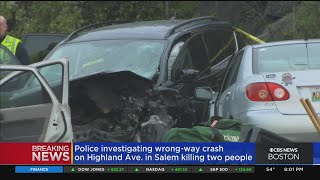 Salem Police: Wrong-Way Driver, Passenger Killed In Five-Car Crash