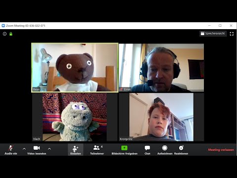 Wie man erstmals an einem Zoom-Meeting teilnimmt (Laptop oder PC)