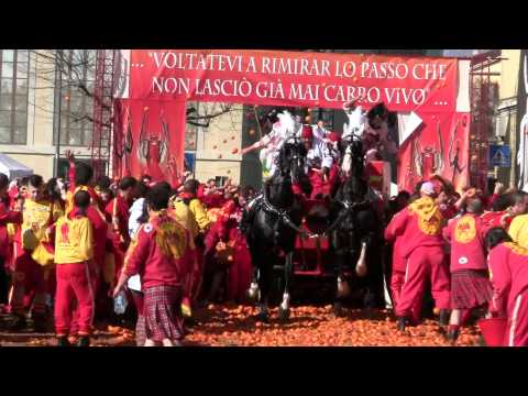 Battaglia delle Arance 2011 - Ivrea - gli Aguzzini dei Biandrate