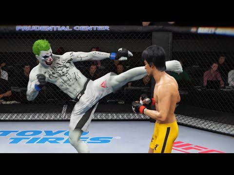 UFC Joker vs Bruce lee Crazy match