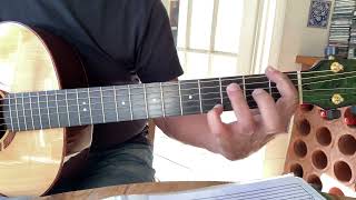Little cloud incredible string band guitar lesson Mike Heron