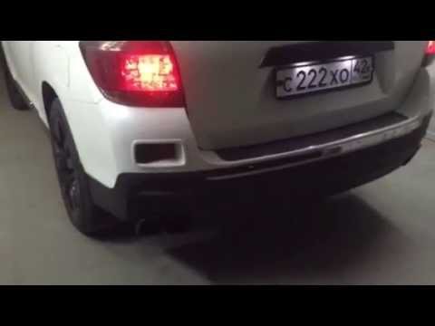 Toyota Highlander 3.5 v6 tuning exhaust "Craft_SW"