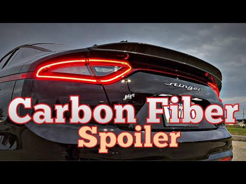 Kia Stinger GT - Carbon Fiber Spoiler