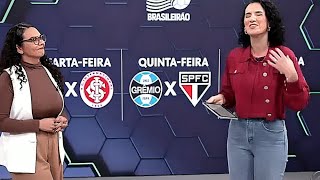 Retorno do Brasileirão: Alice comenta o retorno do Grêmio antes do confronto com o São Paulo