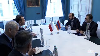 Meeting of Foreign Ministers of Armenia and Poland