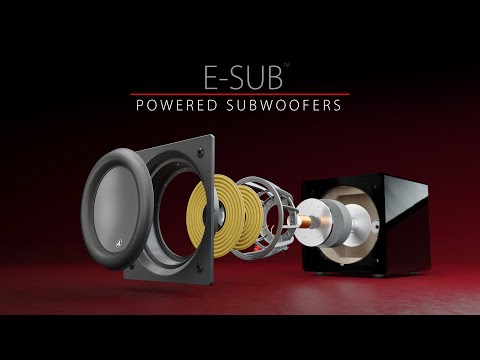 JL Audio E-Sub Powered Subwoofer, E112