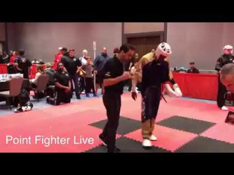 Avery Plowden vs Chance Turner - Point Fighting - Diamond Nationals