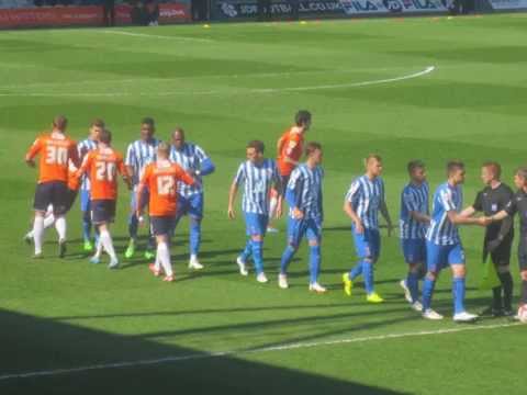 Matchday Luton Town v Hartlepool Utd 18th April 2015