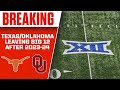 College Football News: Texas, Oklahoma OFFICIALLY LEAVING BIG 12 After 2023-24 Season | CBS Sports