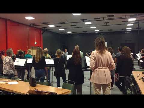Philippe Barnes teaching Irish Music on the Silver Flute in Sweden