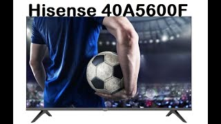 Hisense 40A5600F Smart TV WIFI - verbinden, erstinstallation, Programme suchen