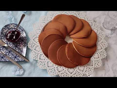 Video thumbnail: Pancakes - Receta Shqip e Butë
