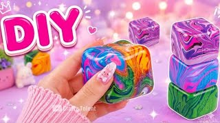 I Made the ULTIMATE DIY NeeDoh Cube Squishy! 😱 How to make Needoh Squishy at home / easy craft ideas