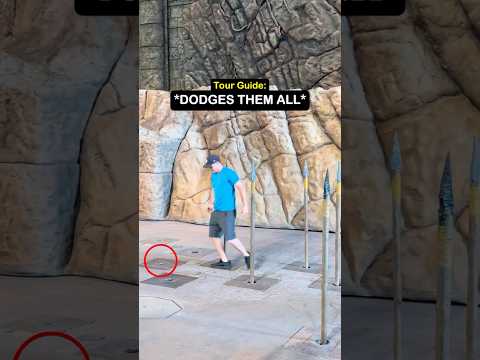 Tour Guide Takes on the Spear Trap