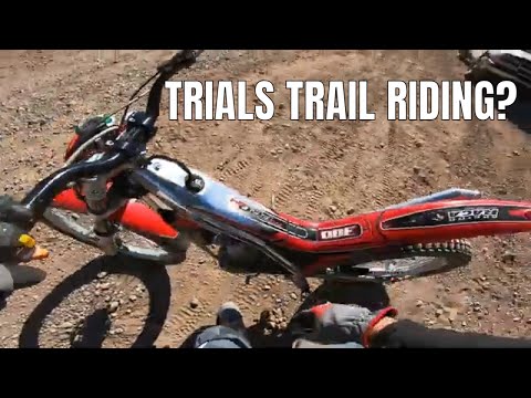 Can a trials bike ride do normal trail rides?