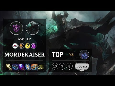 Mordekaiser Top vs Sylas - KR Master Patch 10.10