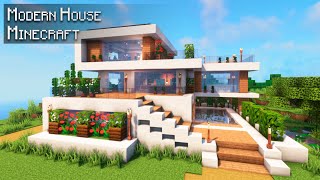 Minecraft: How to build a Modern House | Easy Tutorial