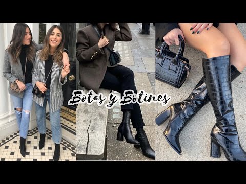 BOTAS Y BOTINES CÓMODOS BONITOS Y ELEGANTES Moda Zapatos 2024 PARA MUJERES Tendencias