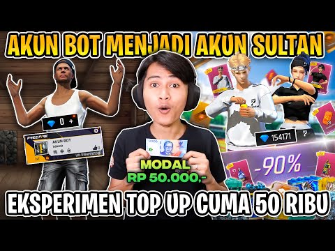 Transform your bot account into a Sultan with just 50,000 Rupiah!! Get 90% off the Mystery Shop!