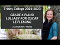 Lullaby for Oscar - le Fleming, Grade 6 Trinity College Piano 2021-2023, Jill Morton  - Piano