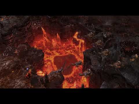 StarCraft 2: Annihilation Campaign part 19 - Through the R.S.S.I. Caverns