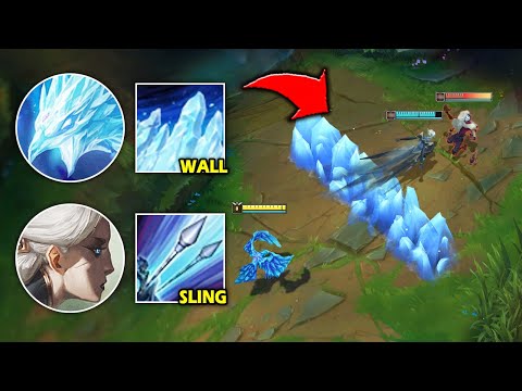 We turned bot lane into a playground for Camille! (CAMILLE FLIES OFF ANIVIA WALL)