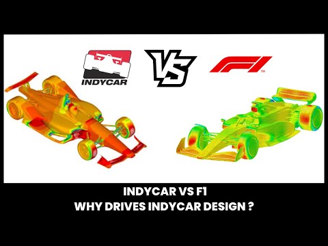IndyCar Vs F1 ? What Drives IndyCar DESIGN ?