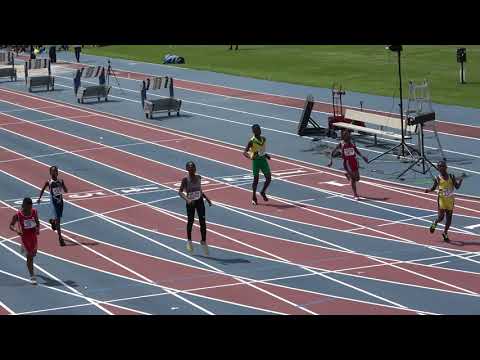 Boys 100m Dash 11-12 Year Old Heat 5 - 44th Annual Northwest Track and Field Classic 2019
