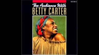 Betty Carter - I Could Write a Book (live, 1979)