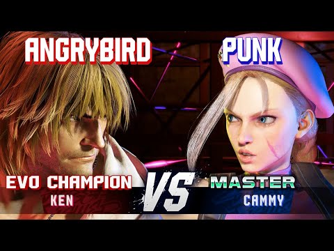 SF6 ▰ ANGRYBIRD (Ken) vs PUNK (Cammy) ▰ High Level Gameplay