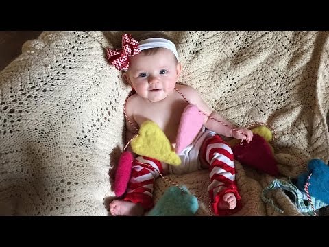 BABY'S FIRST VALENTINES! Video
