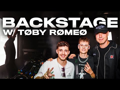 Backstage With TØBY RØMEØ
