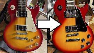 Video thumbnail for Epiphone Les Paul 100 - Pickup Upgrade & Extreme Makeover! by BigJake Music