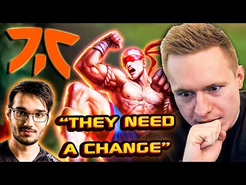Broxah's opinion on Fnatic going 0-4 in LEC while shining on Lee Sin!