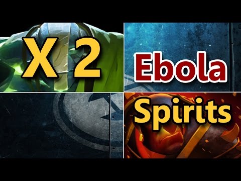 Double Ebola Spirits Elite Wolves vs EG - Dota 2 WePlay Game 2