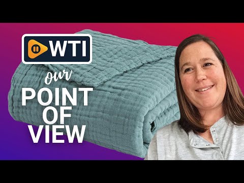 EMME Cotton Blanket Queen Size for Bed Soft Large Muslin Bed Blankets 80""x90"" Lightweight Breathable Blanket All Season Gauze Blanket - WTI product video review