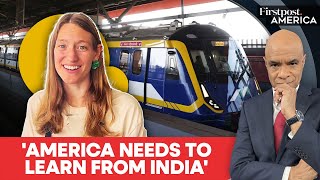 'America Needs To Learn From India': US Traveller Hails Mumbai Metro Experience | Firstpost America