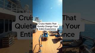 Cruise Habits That Quietly Change Your Entire Experience cruise habits, cruise hygiene tips, cruise